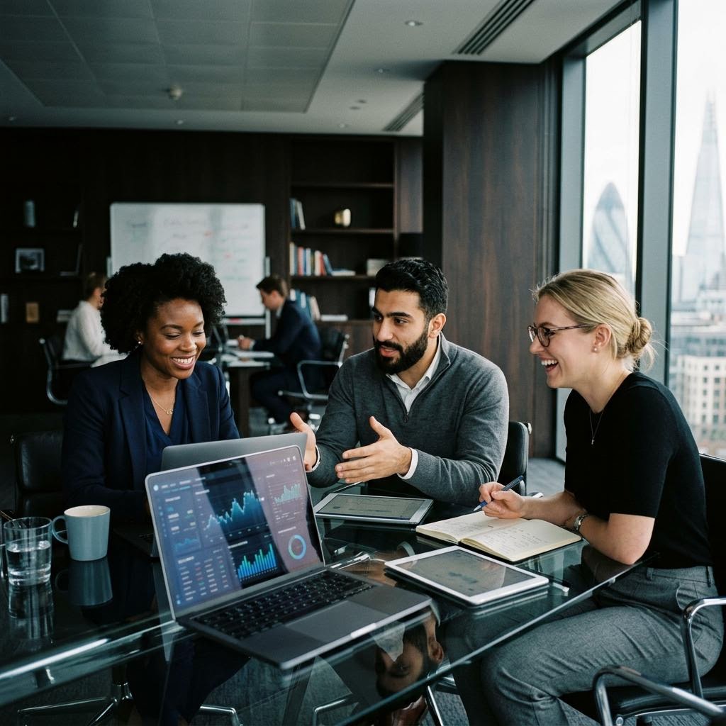 Trxvector Entwicklerteam und Marktanalysten